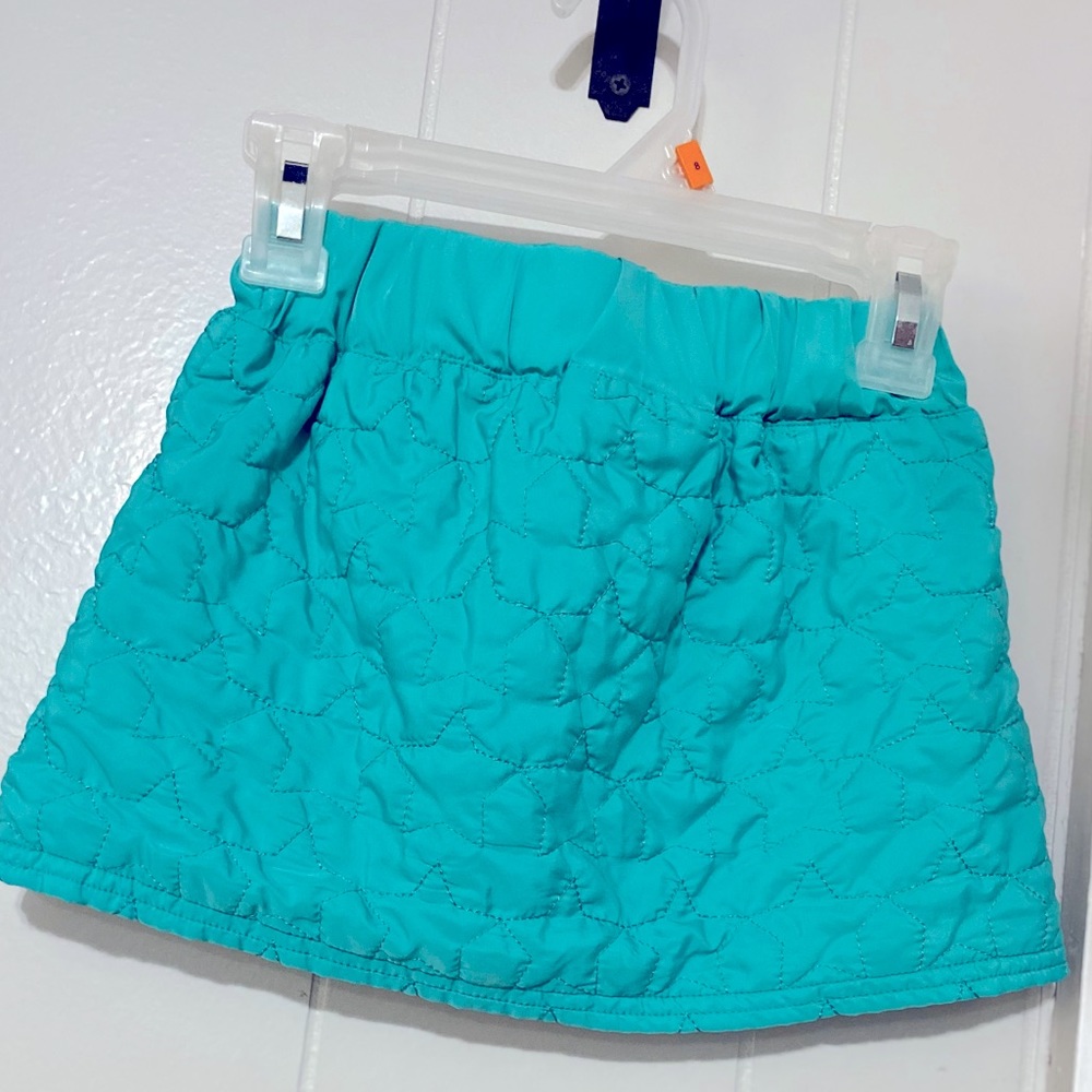 Green American girl skirt